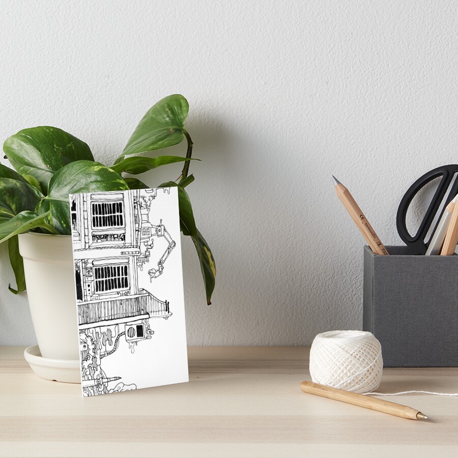 Item preview, Art Board Print designed and sold by davidhemets.