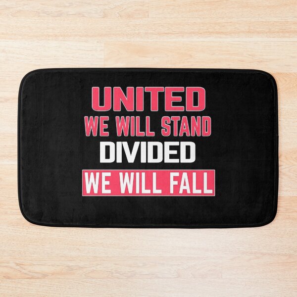 Item preview, Motivational Quote, United, we will stand, divided, we will fall designed and sold by MeroniGDesign.