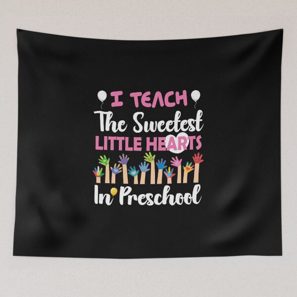 Item preview, I Teach The Sweetest Little Hearts In Preschool designed and sold by ELAB27.