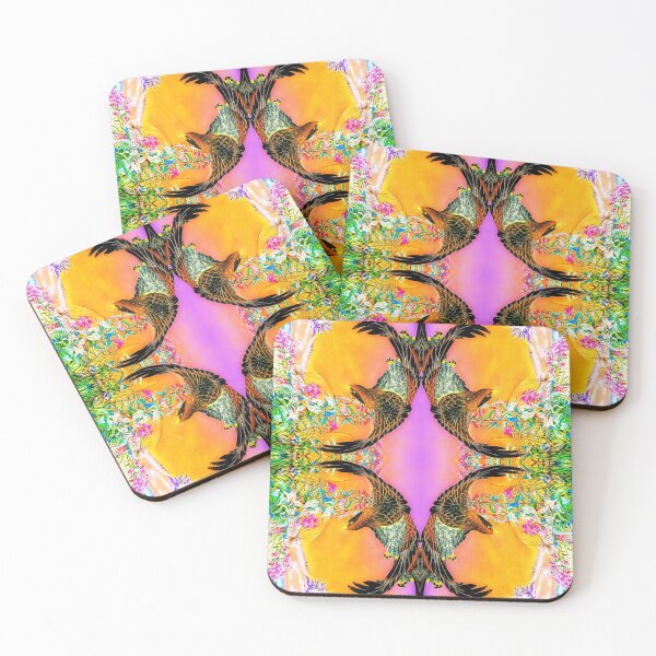 Item preview, Falcon and Flowers designed and sold by RitaMaye.