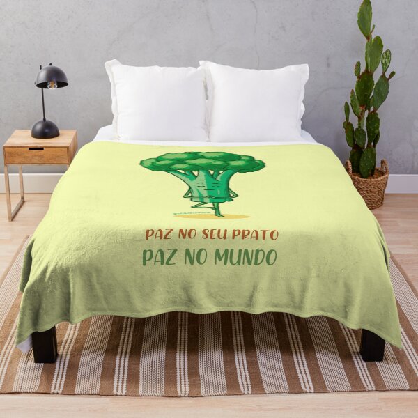 Item preview, Paz en tu plato, paz en la Tierra - brócoli designed and sold by Frank J. Art.