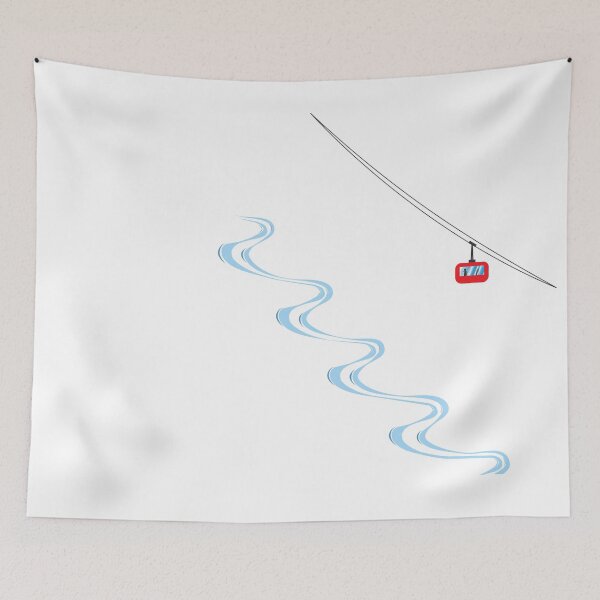 Item preview, Ski tracks and gondola designed and sold by leewarddesign.