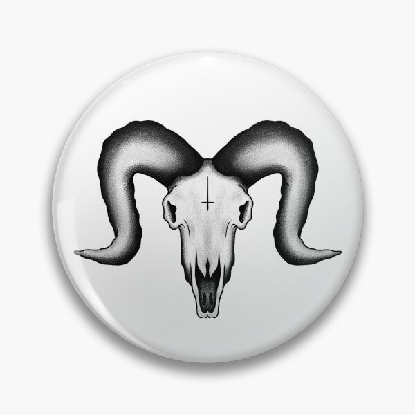 Item preview, GOAT SKULL designed and sold by hugoncalves.