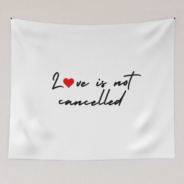 Item preview, Love is not cancelled designed and sold by gloriasd14.