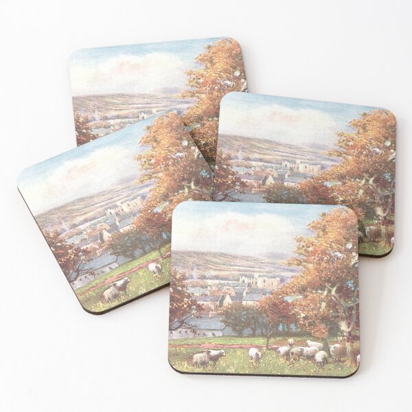 Item preview, View of Melrose | Vintage Illustration designed and sold by yourscotborders.