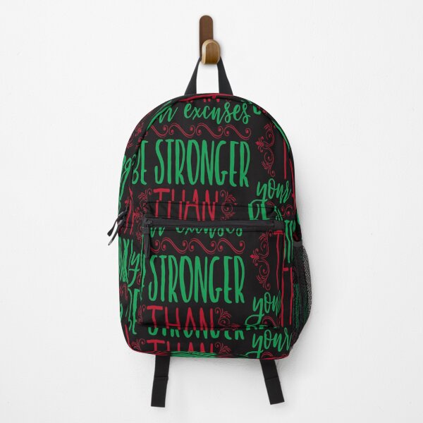 Item preview, Inspirational and motivational quote :Be Stronger Than Your Excuses designed and sold by remonss.