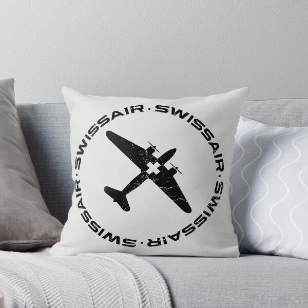 Item preview, Swissair Vintage Pilot T-Shirt designed and sold by Serif-Design.
