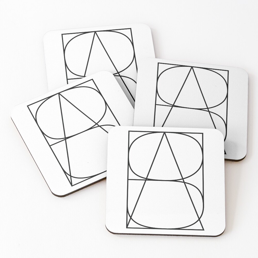 Item preview, Coasters (Set of 4) designed and sold by theawkwardsloth.
