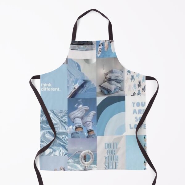 Item preview, Y2K blue aesthetic collage designed and sold by cloudy-moon.