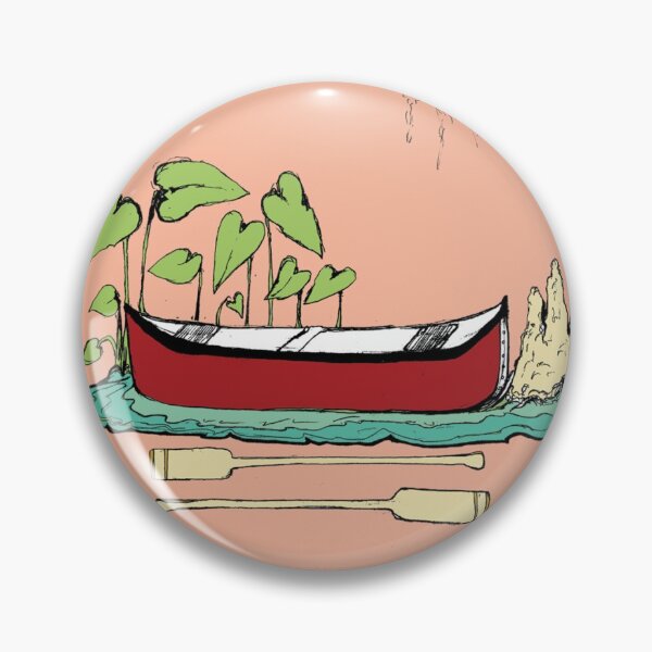 Item preview, Canoe in the swamp designed and sold by Julia Wolff.
