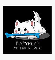 Undertale - Papyrus's special attack Photographic Print