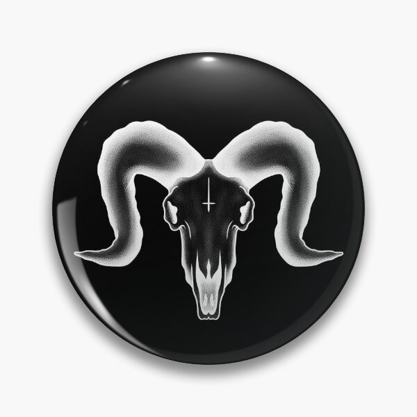 Item preview, GOAT SKULL White designed and sold by hugoncalves.