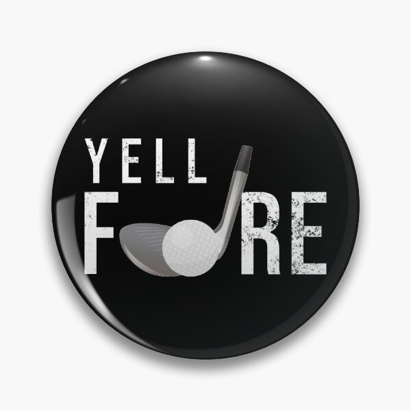 Item preview, Yell Fore Funny Golf Gifts Golfplayer Gift designed and sold by leofel.