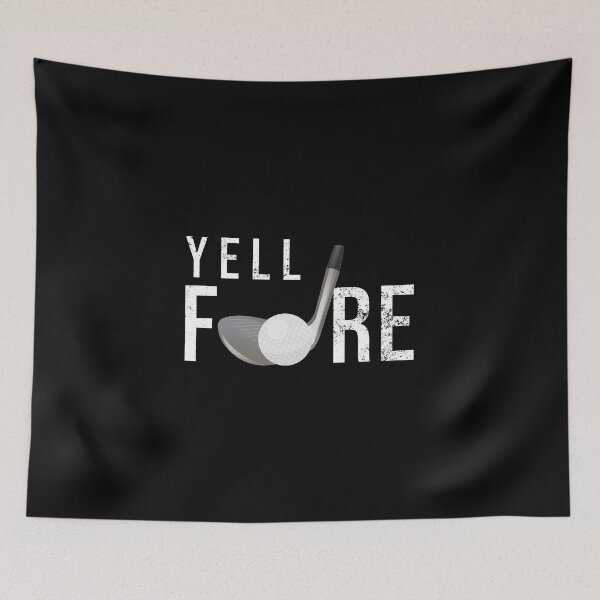 Item preview, Yell Fore Funny Golf Gifts Golfplayer Gift designed and sold by leofel.