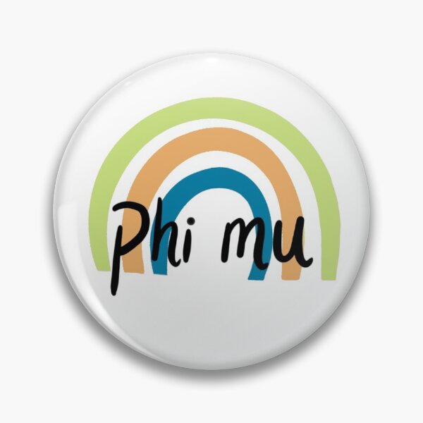 Item preview, phi mu rainbow designed and sold by maryedavis43.