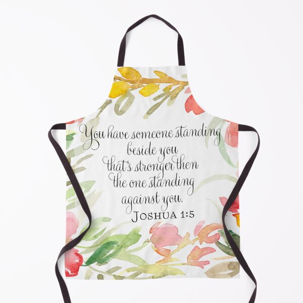 Item preview, Joshua 1:5 | You have someone standing beside you | Scripture Art designed and sold by Harpley Design Studio.