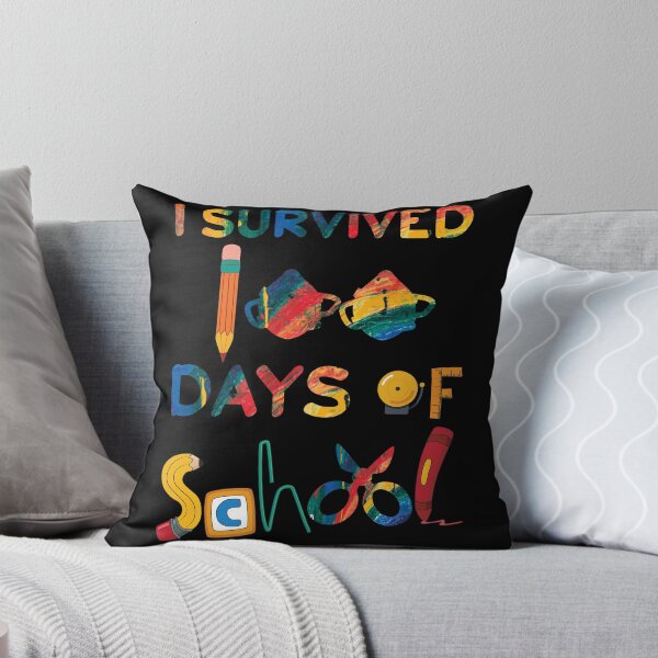 Item preview, I Survived 100 Days Of School For Teachers & Kids! designed and sold by StarByAsem.