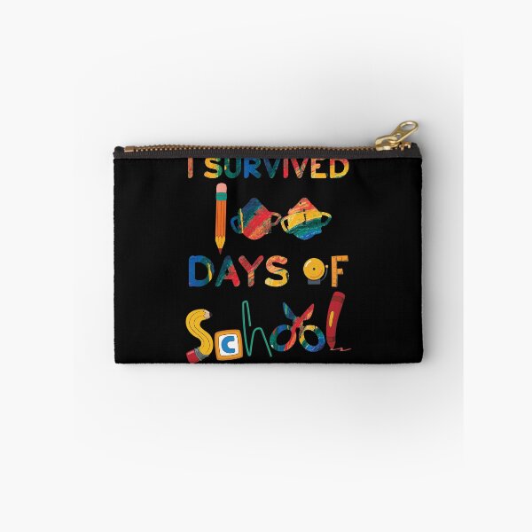 Item preview, I Survived 100 Days Of School For Teachers & Kids! designed and sold by StarByAsem.
