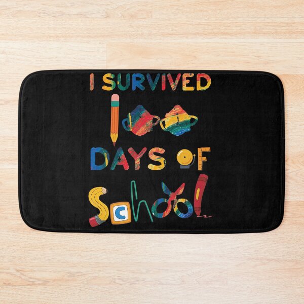 Item preview, I Survived 100 Days Of School For Teachers & Kids! designed and sold by StarByAsem.
