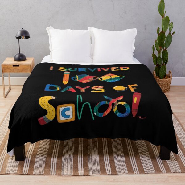 Item preview, I Survived 100 Days Of School For Teachers & Kids! designed and sold by StarByAsem.