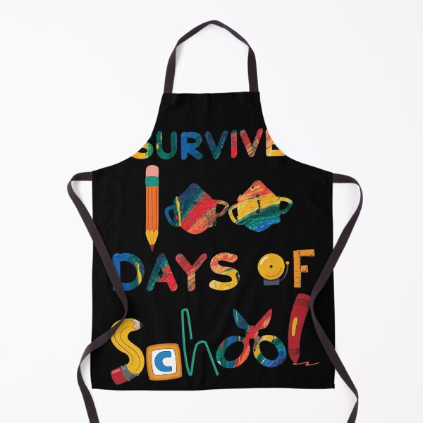 Item preview, I Survived 100 Days Of School For Teachers & Kids! designed and sold by StarByAsem.