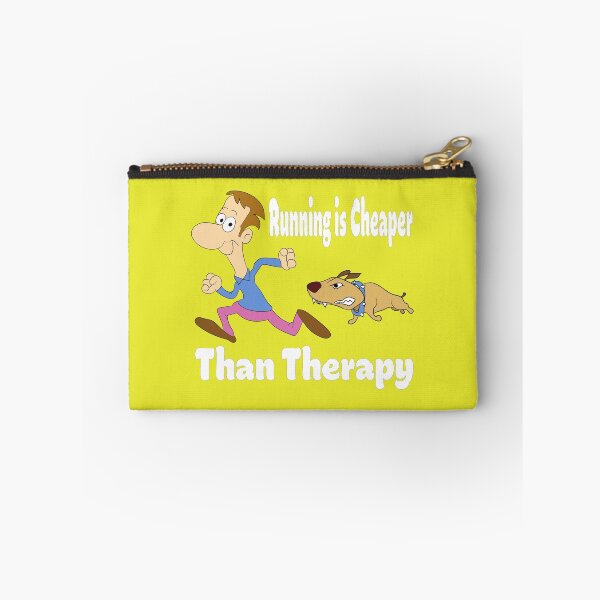 Item preview, Running Is Cheaper Than Therapy  designed and sold by hossamsoud.