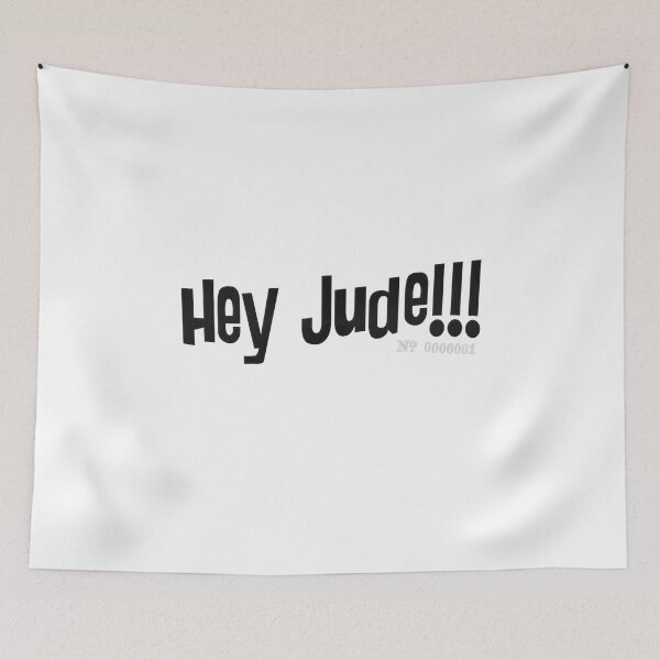 Item preview, Hey Jude! White Album Inspired Design designed and sold by LawlsMcPasta.