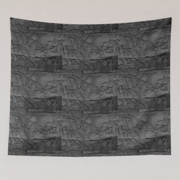 Item preview, Angkor Wat Wall Carving Of War Scene designed and sold by BeatPoet.