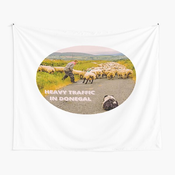 HEAVY TRAFFIC IN DONEGAL Tapestry