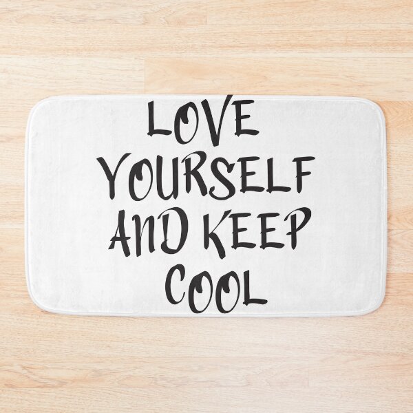 Item preview, Love Yourself And Keep Cool Classic T-shirt Gift Valentine Day Essential T-shirt love yourself T-shirt designed and sold by Achrafilla1.