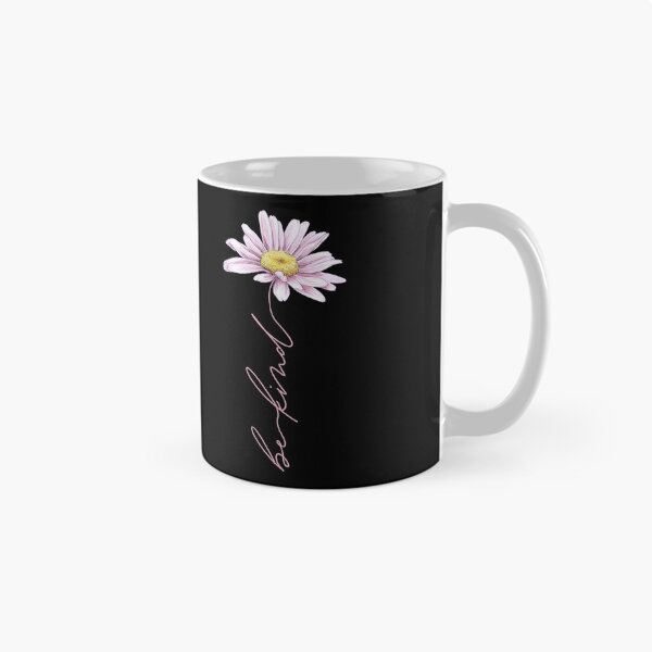 Item preview, Be Kind Pink Daisy || Scripted Stem designed and sold by urbanelf.