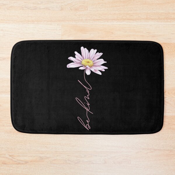 Item preview, Be Kind Pink Daisy || Scripted Stem designed and sold by urbanelf.