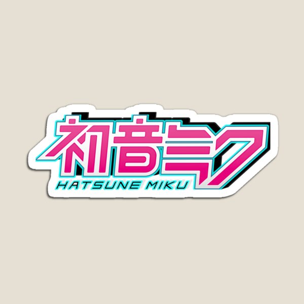 Item preview, Hatsune miku logo designed and sold by KyuuRine.