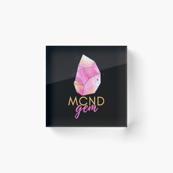 Item preview, MCND Kpop Fandom Name GEM Cute Watercolor Jewel designed and sold by SugarSaint.