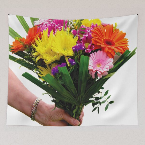 Aperçu de l'œuvre Fleurs d'amour créée et vendue par customgiftstore.
