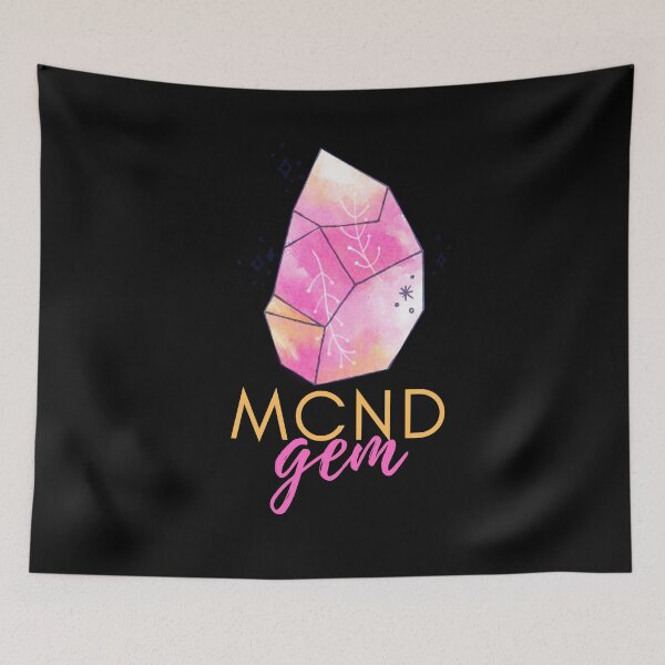 Item preview, MCND Kpop Fandom Name GEM Cute Watercolor Jewel designed and sold by SugarSaint.