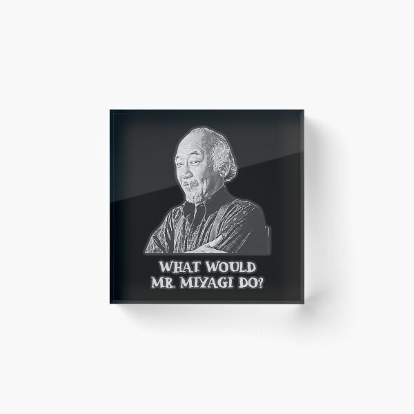 Item preview, What Would Mr. Miyagi Do? WWMMD designed and sold by Cuttintees.