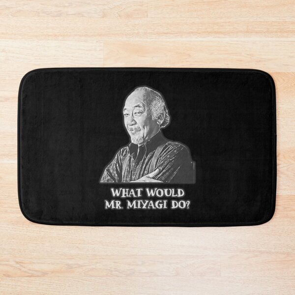 Item preview, What Would Mr. Miyagi Do? WWMMD designed and sold by Cuttintees.