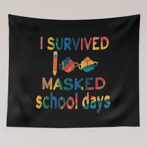 Item preview, I Survived 100 Masked School Days  designed and sold by StarByAsem.