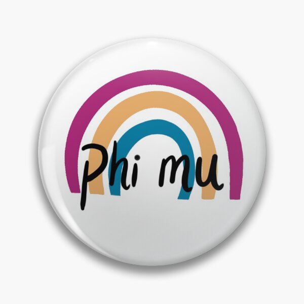 Item preview, phi mu rainbow designed and sold by maryedavis43.