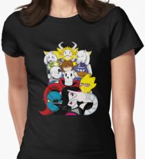 Undertale Everyone Women's Fitted T-Shirt