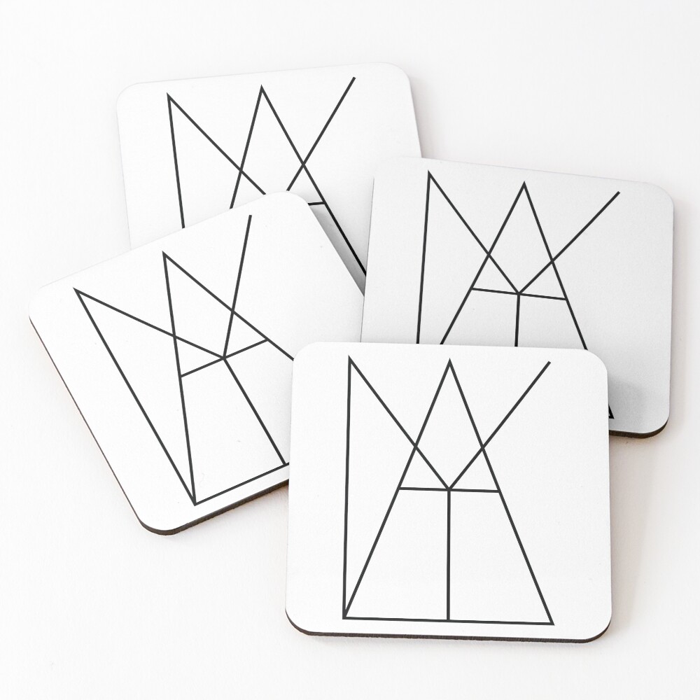 Item preview, Coasters (Set of 4) designed and sold by theawkwardsloth.