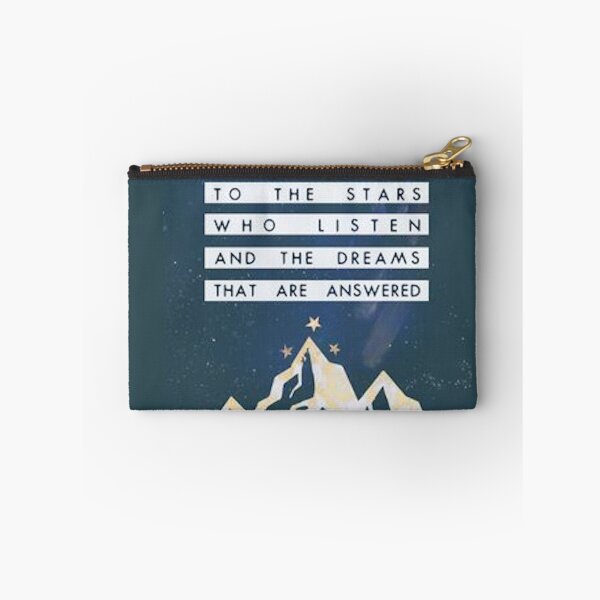 Item preview, To the Stars who Listen and the Dreams that are Answered quote from Acomaf designed and sold by FanArtzz.
