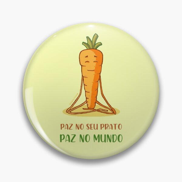 Item preview, Paz no seu prato, paz no mundo - zanahoria designed and sold by Frank J. Art.