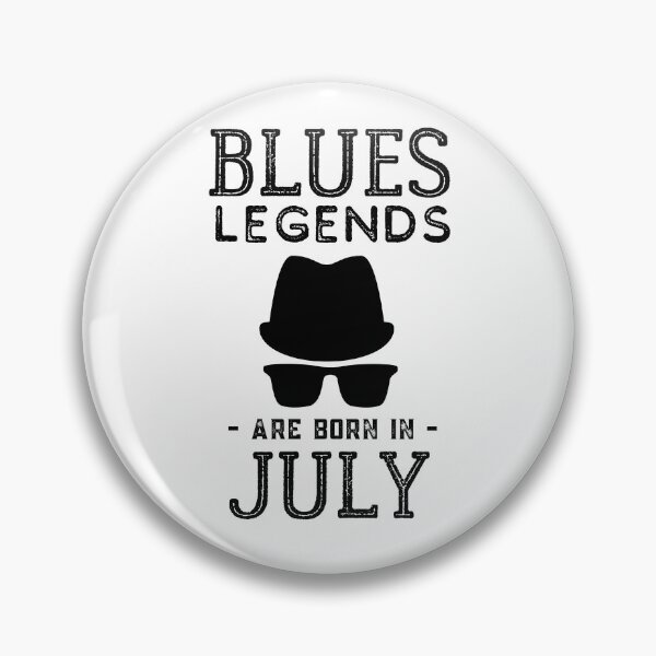 Item preview, Blues Legends Are Born In July designed and sold by 12BarTees.