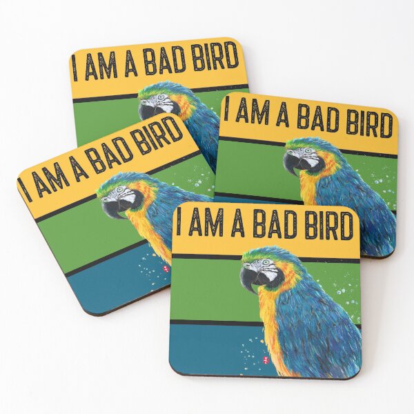 Item preview,  I am a bad bird designed and sold by Roy & Tiffany.