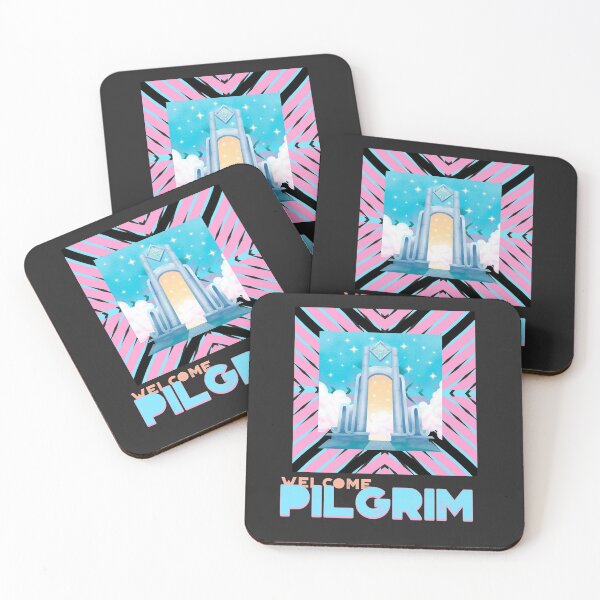 Item preview, Welcome Pilgrim Retro Digital Vaporwave Design designed and sold by fifty-bucks.