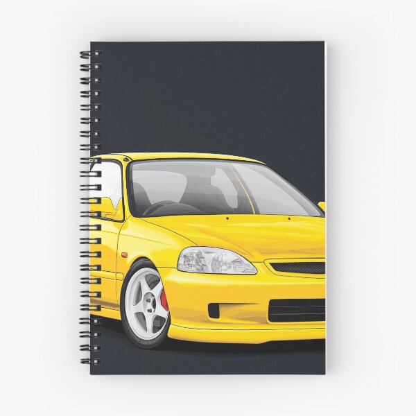 Item preview,  EK Civic (facelift) Yellow designed and sold by ArtyMotive.
