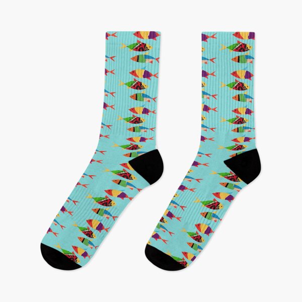 Item preview, Three Colorful Fishes designed and sold by kertasiun.