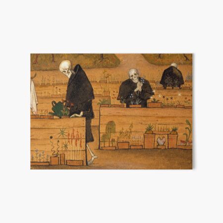Artikel-Vorschau von Der Garten des Todes (Kuoleman puutarha) von Hugo Simberg, designt und verkauft von IndieArtDream.